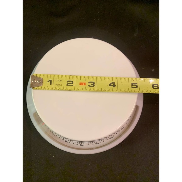 Mainstays Kitchen Scale Weighs up to 7 lbs Open Box - Picture 7 of 7